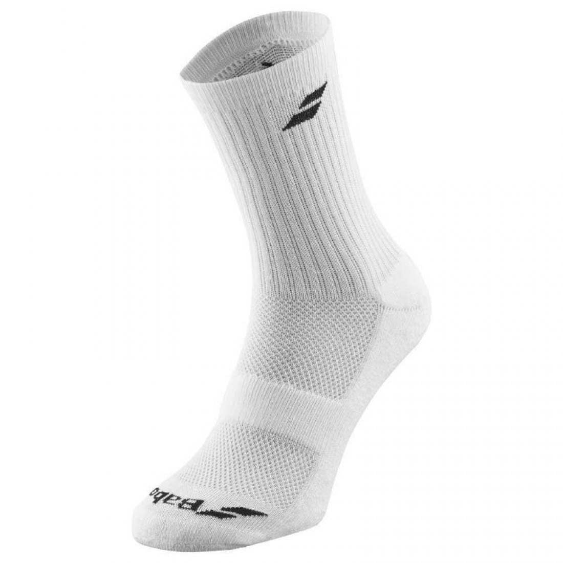 CALCETINES PACK 3  BABOLAT BLANCO