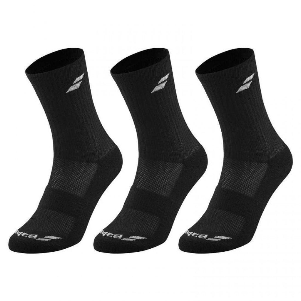 CALCETINES PACK 3 BABOLAT NEGRO