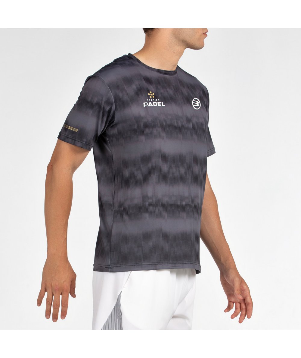 BULLPADEL CAMISETA PASCO NEGRO
