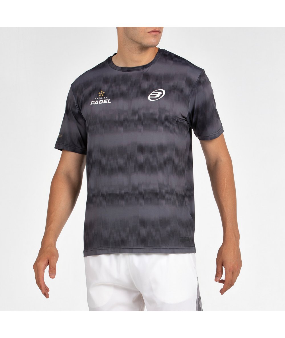 BULLPADEL CAMISETA PASCO NEGRO