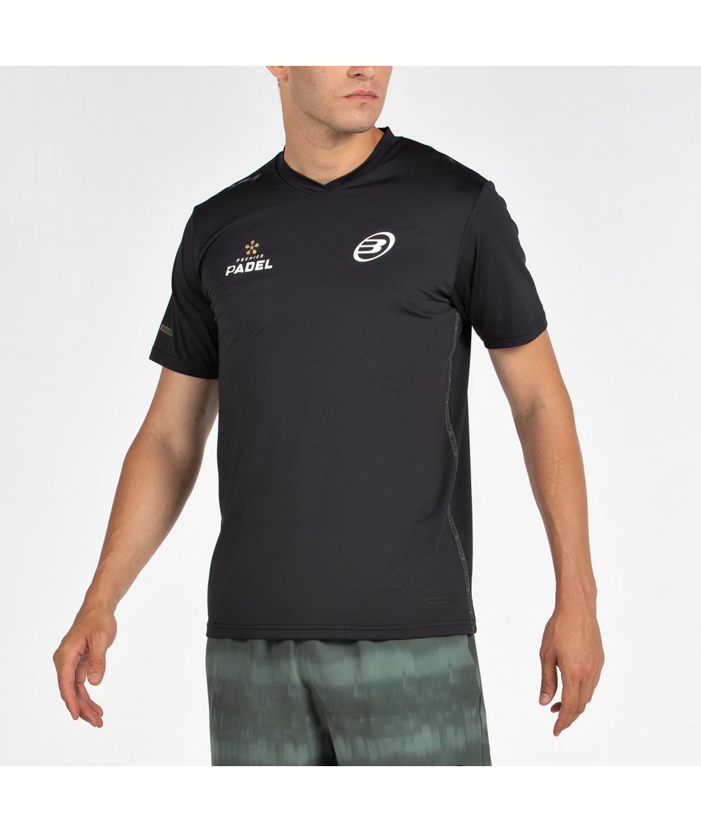 BULLPADEL CAMISETA PERICO NEGRO