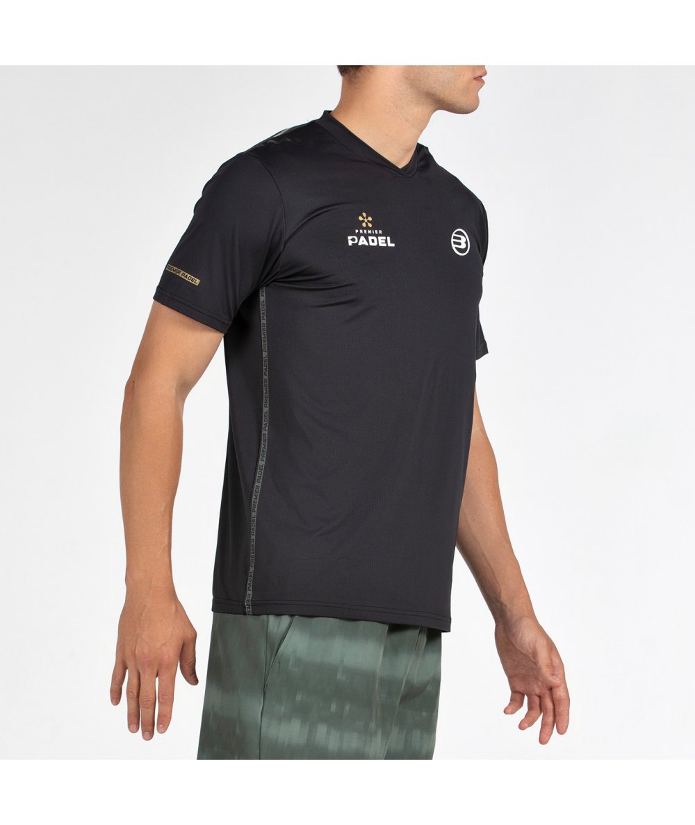 BULLPADEL CAMISETA PERICO NEGRO