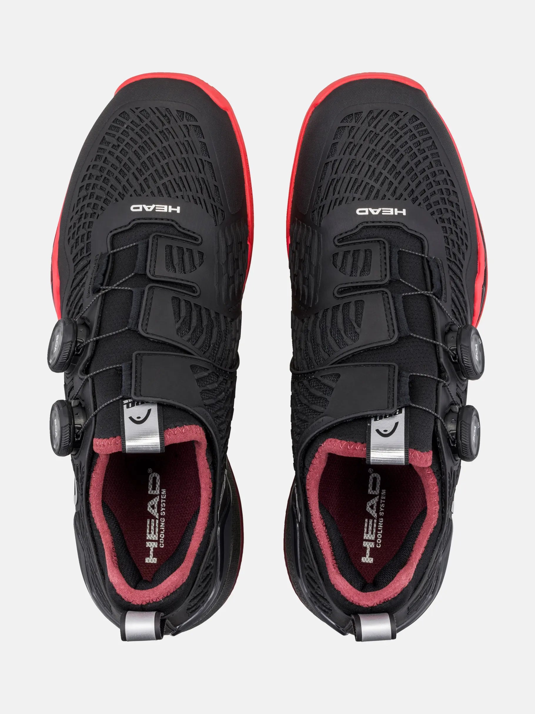 HEAD ZAPATILLAS ENDURE PRO BOA CLAY NEGRO/ROJO