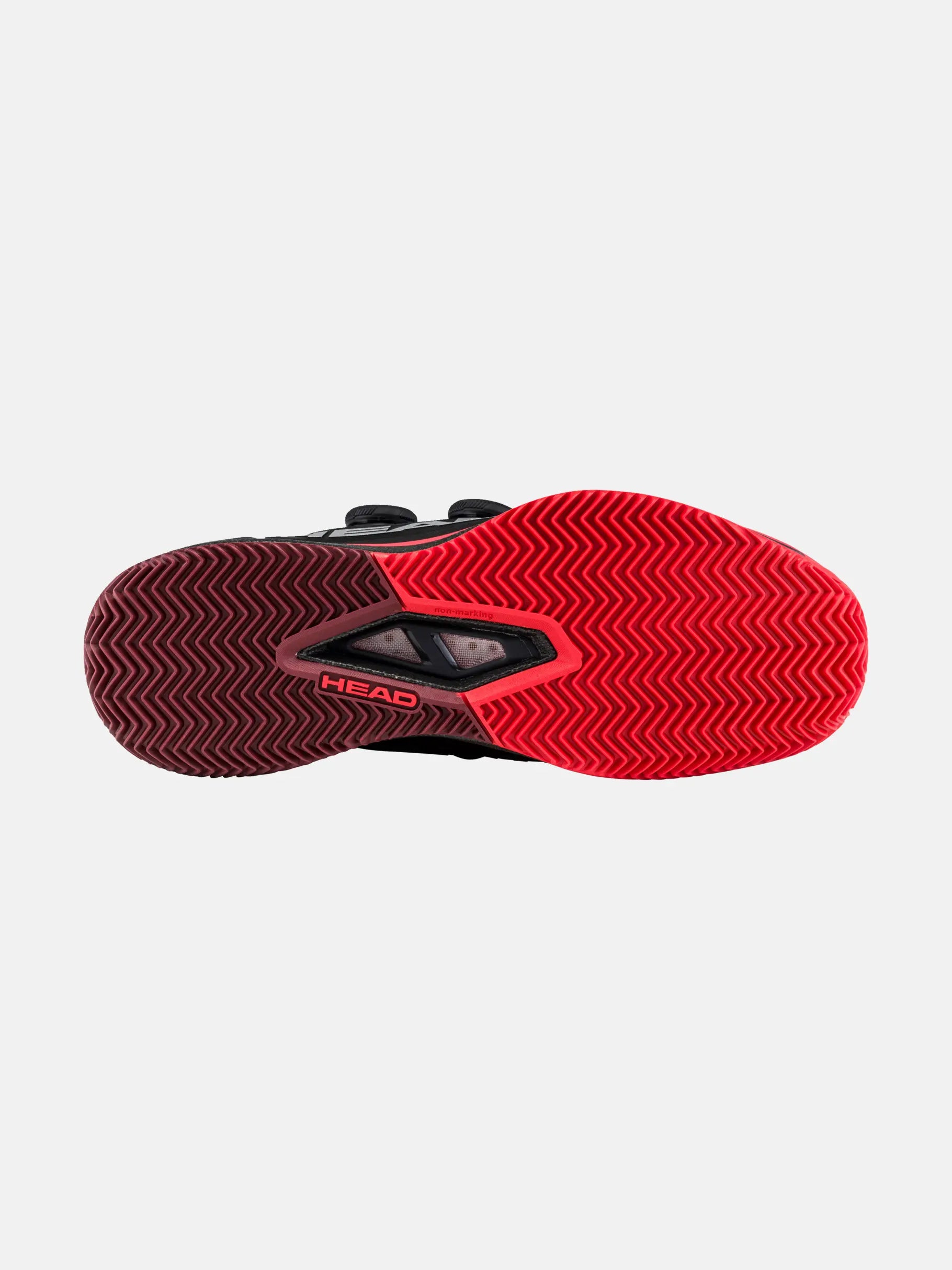 HEAD ZAPATILLAS ENDURE PRO BOA CLAY NEGRO/ROJO