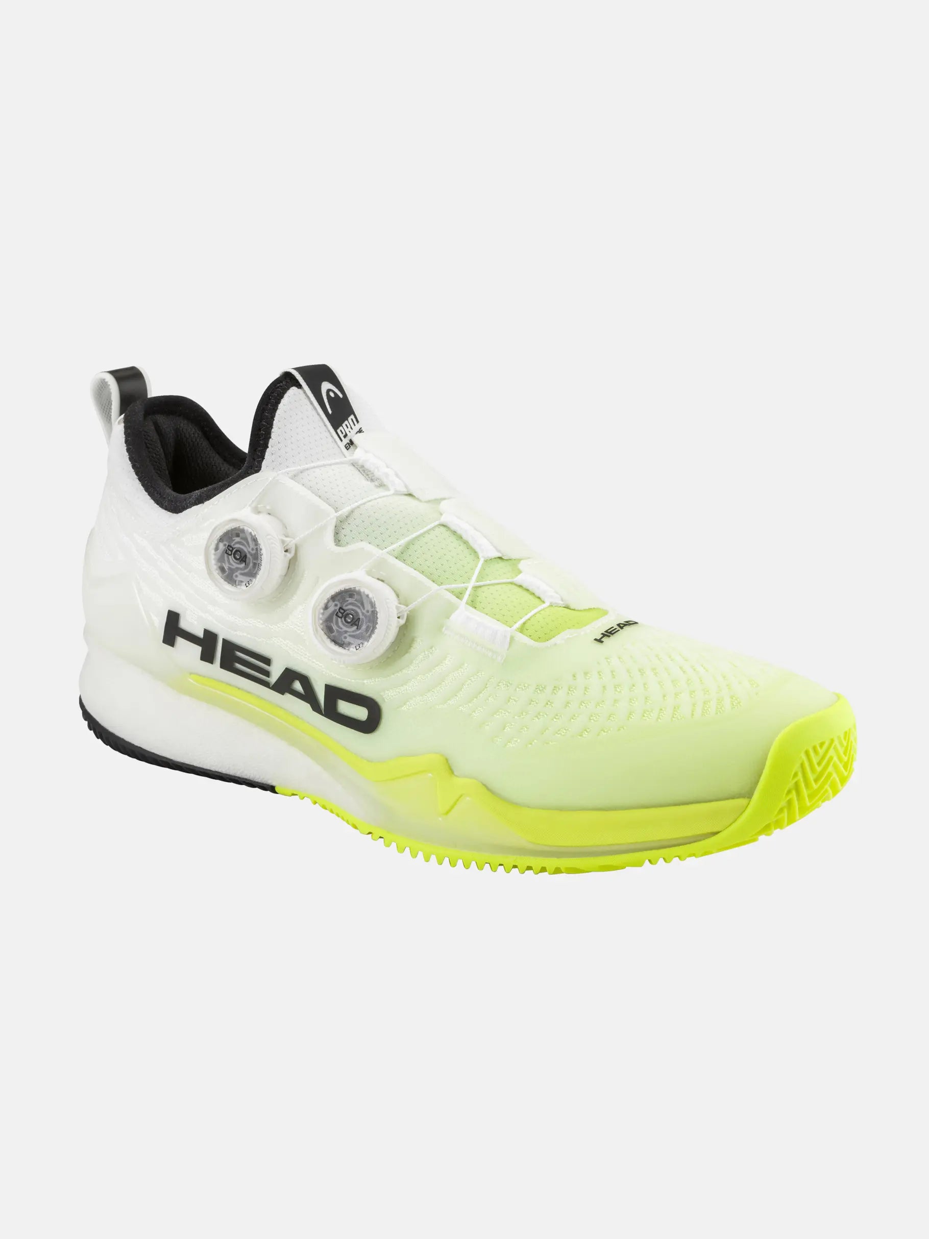 HEAD ZAPATILLAS ENDURE PRO BOA CLAY MEN BLANCO/AMARILLO 273015