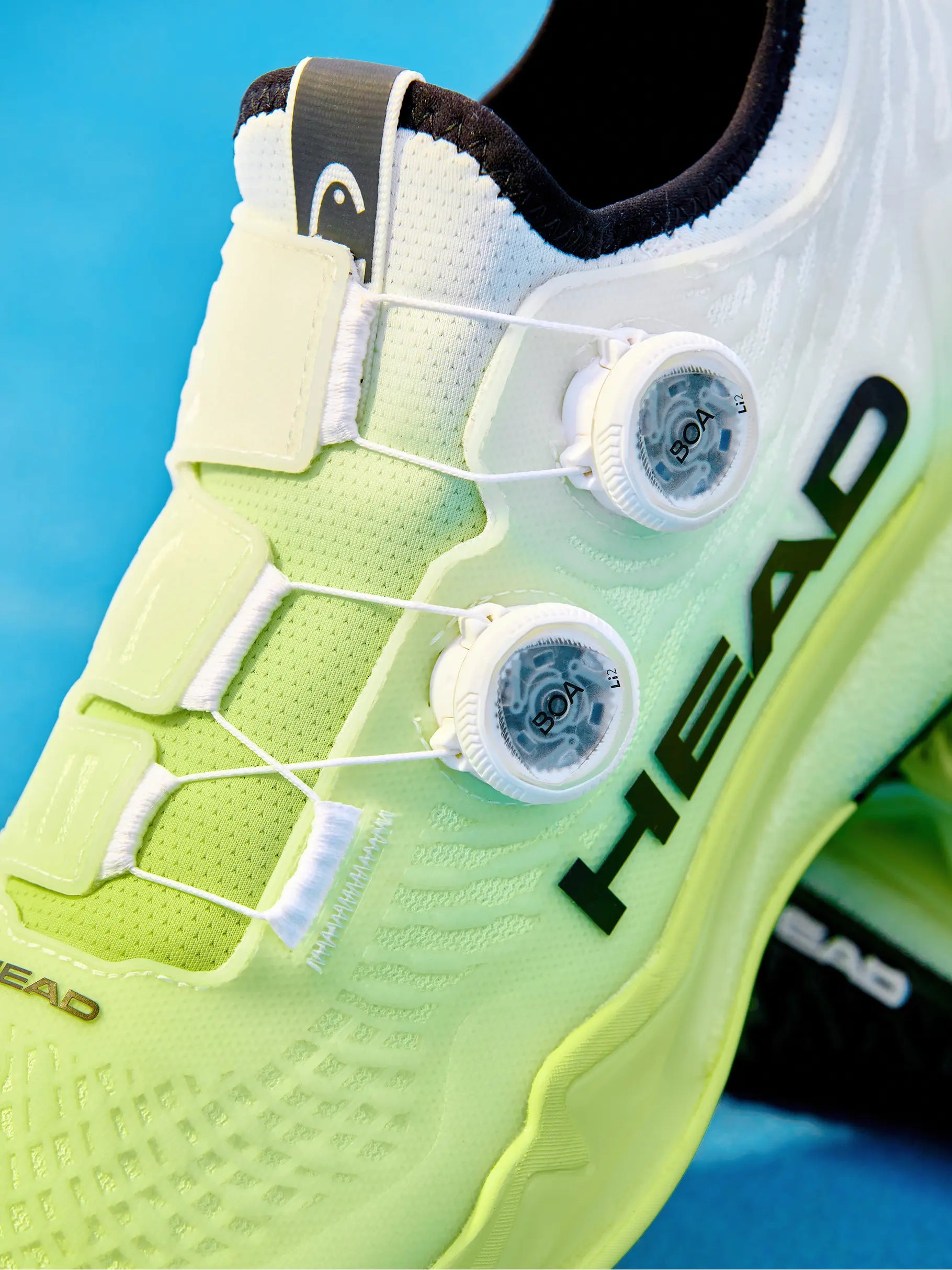 HEAD ZAPATILLAS ENDURE PRO BOA MEN BLANCO/AMARILLO