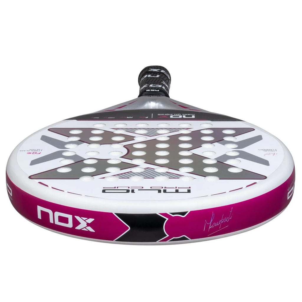 NOX ML10 PRO CUP SILVER. La pala de Miguel Lamperti
