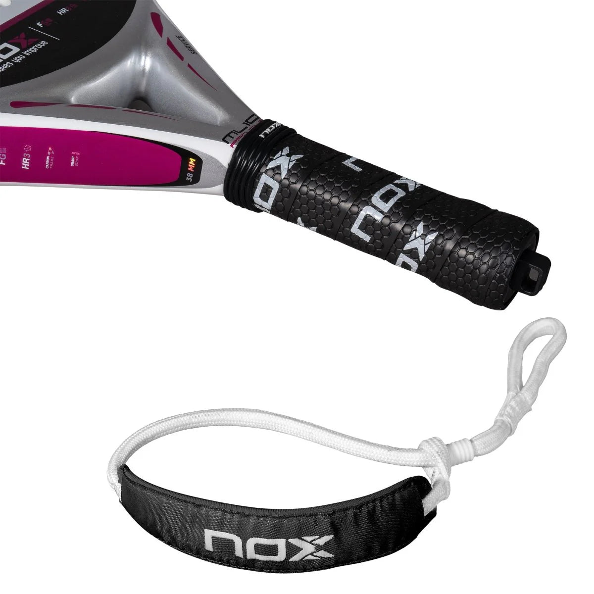 NOX ML10 PRO CUP SILVER. La pala de Miguel Lamperti