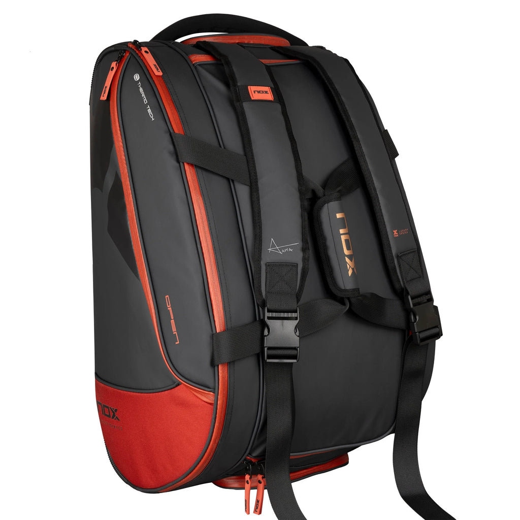 NOX PALETERO LUXURY OPEN SERIES NEGRO ROJO