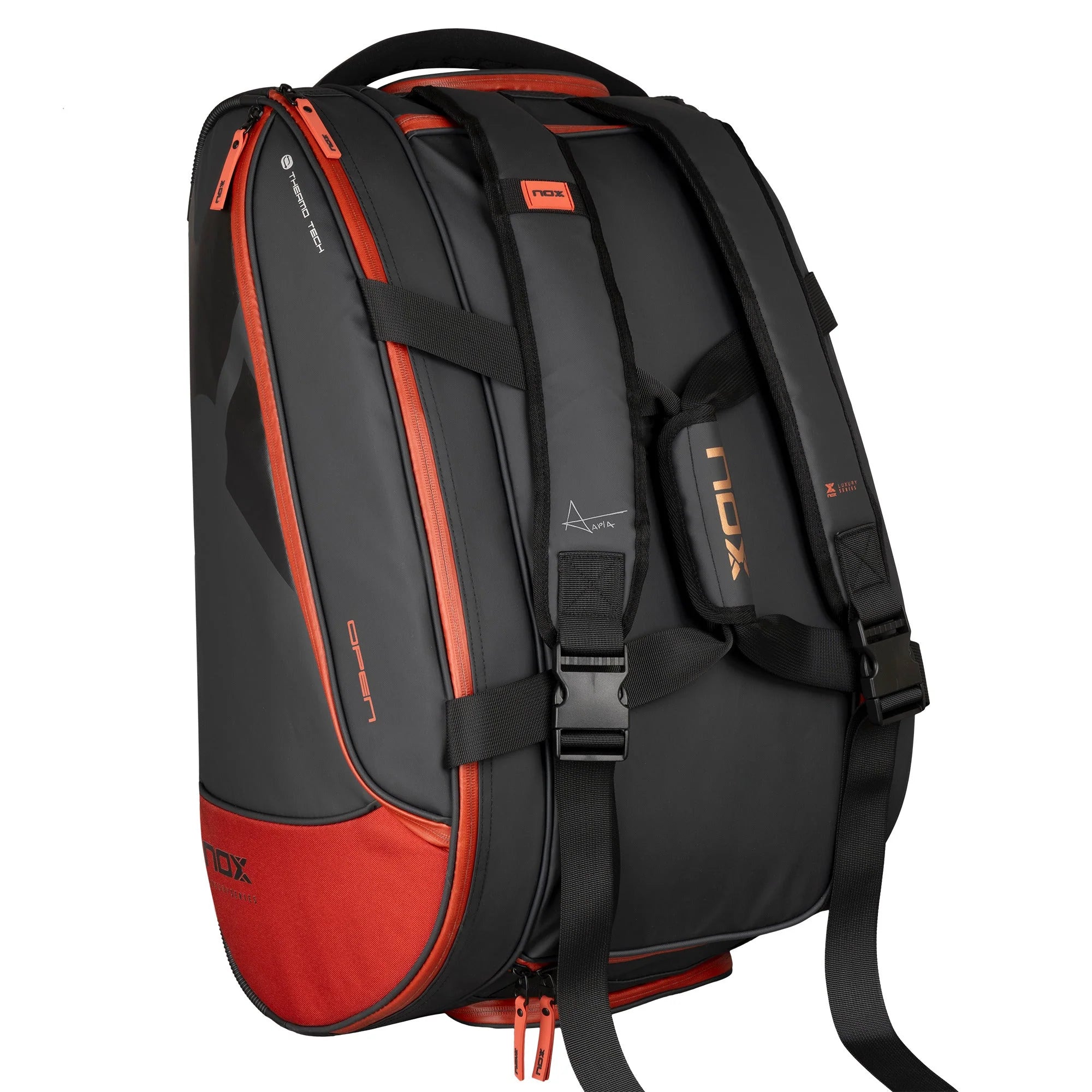 NOX PALETERO LUXURY OPEN SERIES NEGRO ROJO