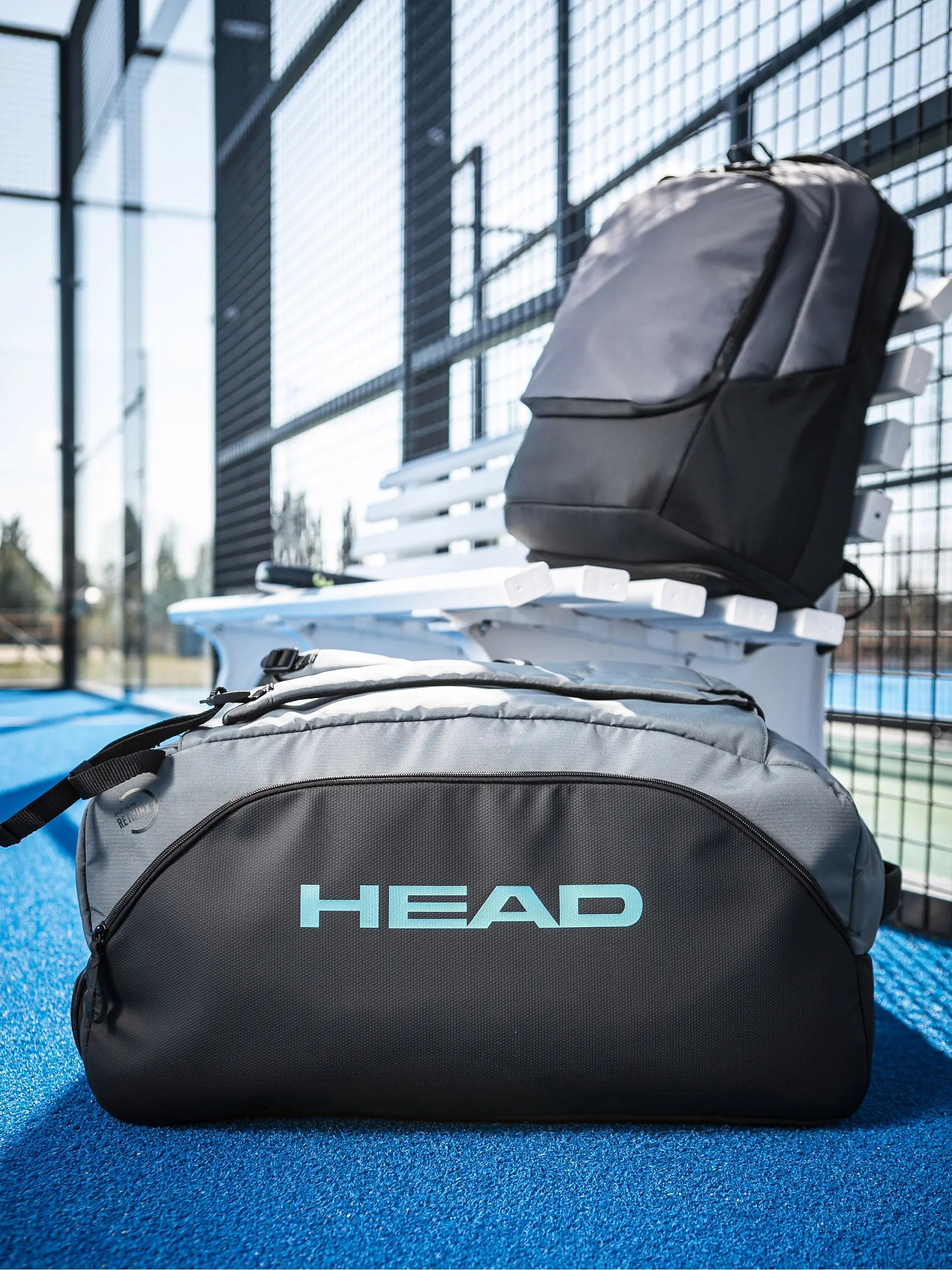 HEAD PALETERO PRO X L NEGRO GRIS