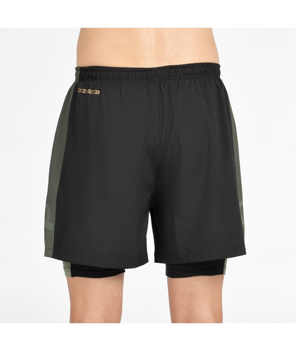 BULLPADEL SHORT PINGU NEGRO