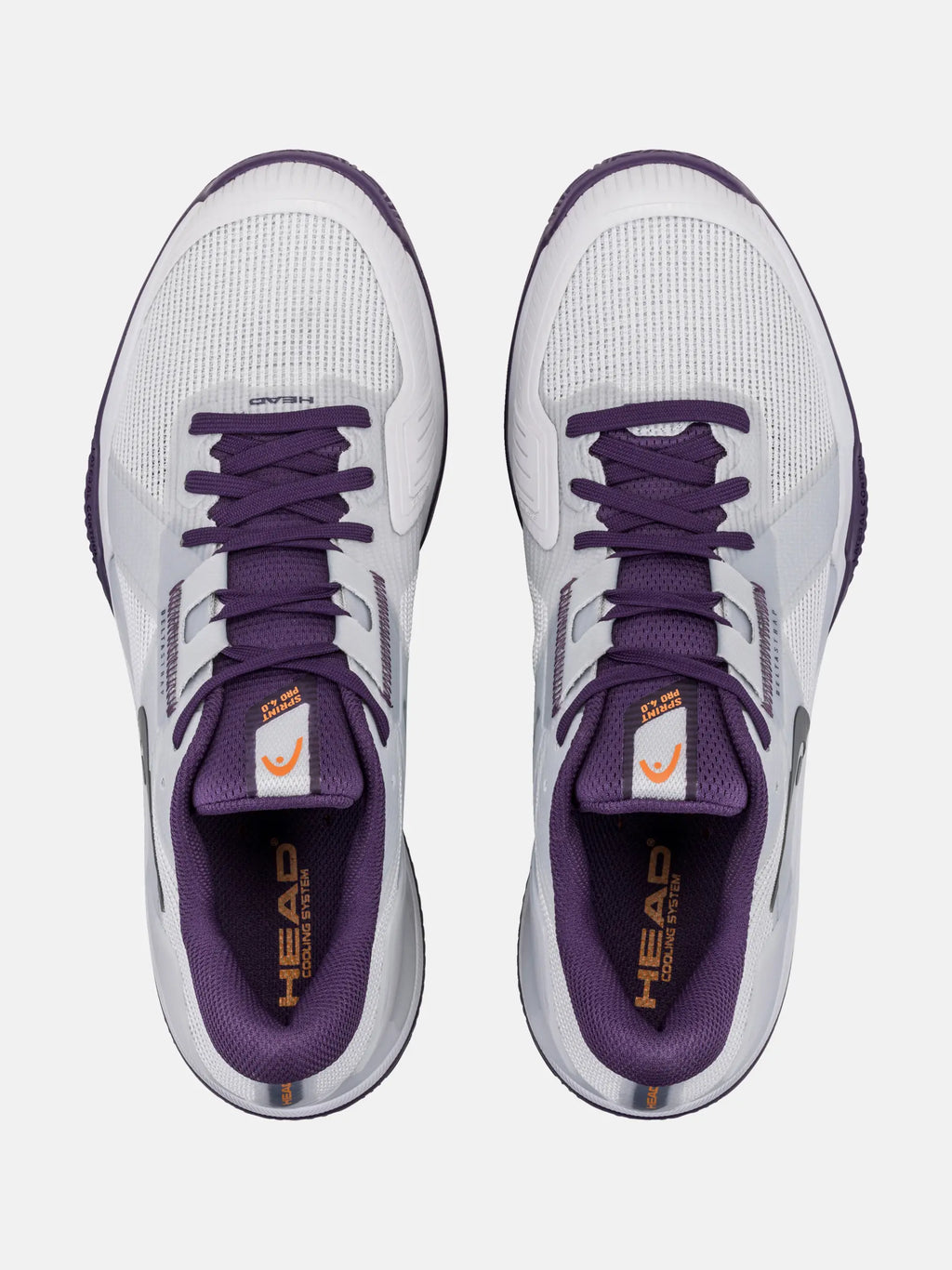 HEAD ZAPATILLAS SPRINT PRO 4.0 CLAY GRIS CLARO/VIOLETA