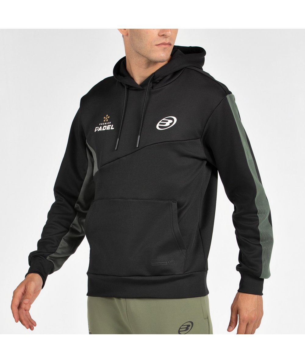 BULLPADEL SUDADERA PALMIRO NEGRO