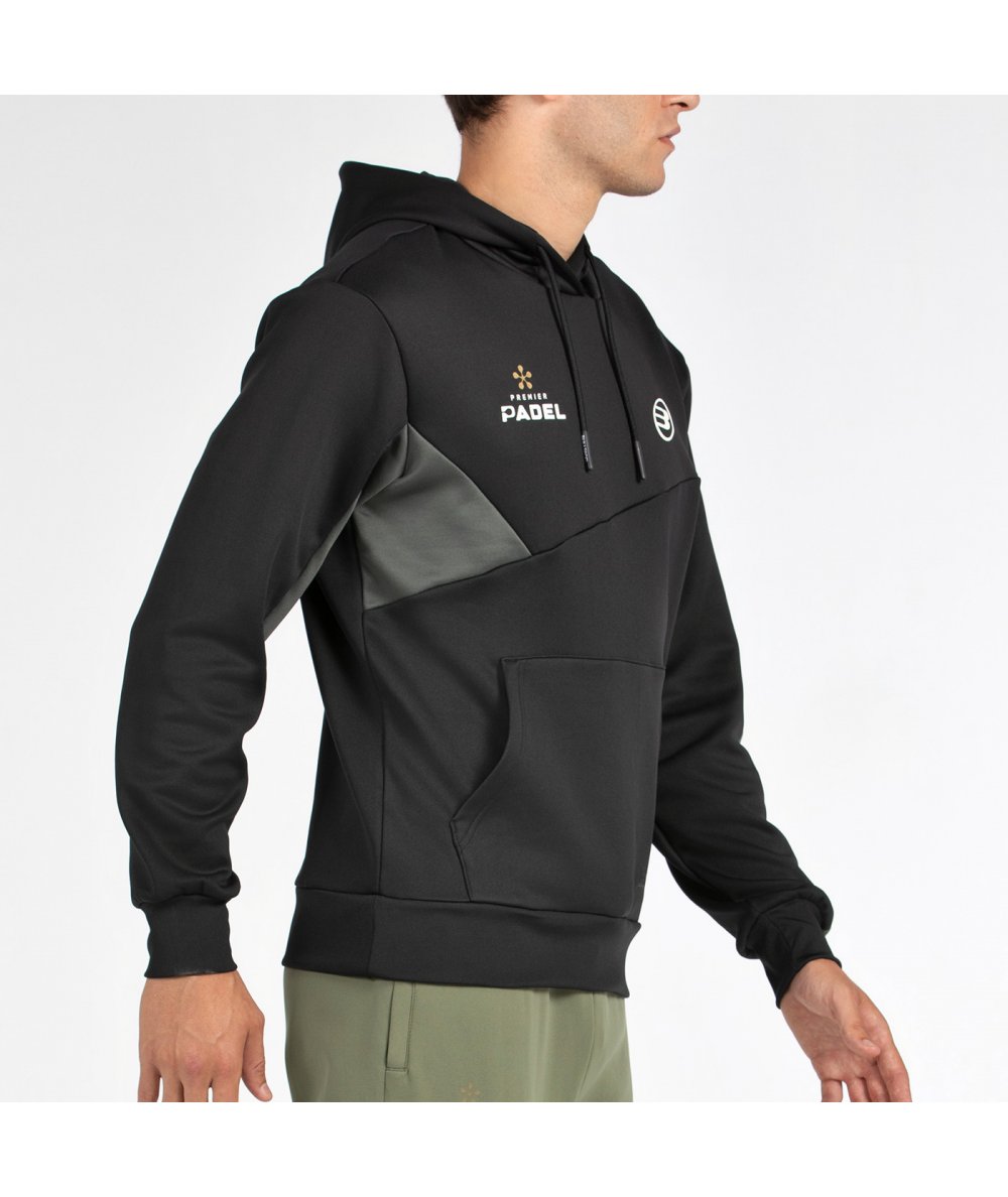 BULLPADEL SUDADERA PALMIRO NEGRO