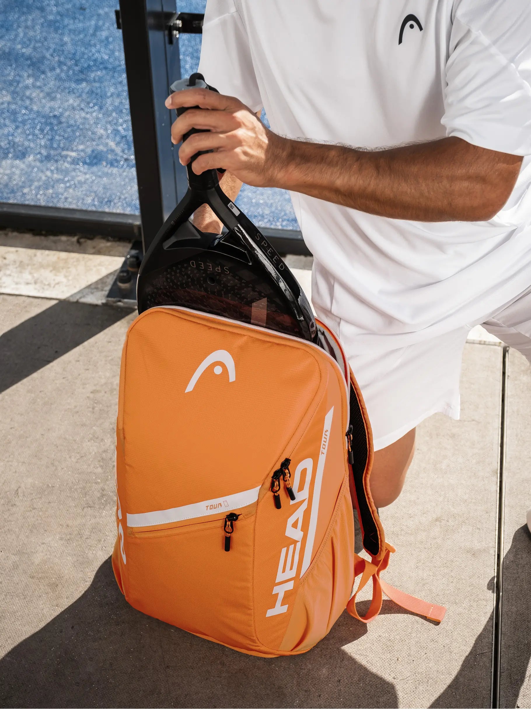 HEAD MOCHILA TOUR 25L NARANJA