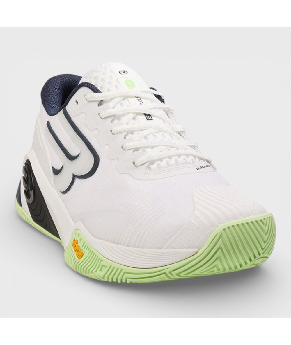 BULLPADEL ZAPATILLAS HACK VIBRAM 26V BLANCO