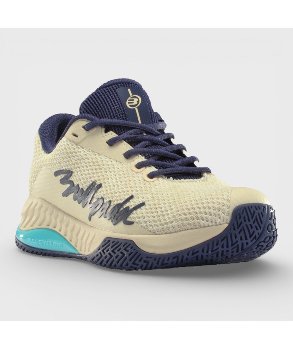 BULLPADEL ZAPATILLAS IONIC 26V BEIGE MUJER