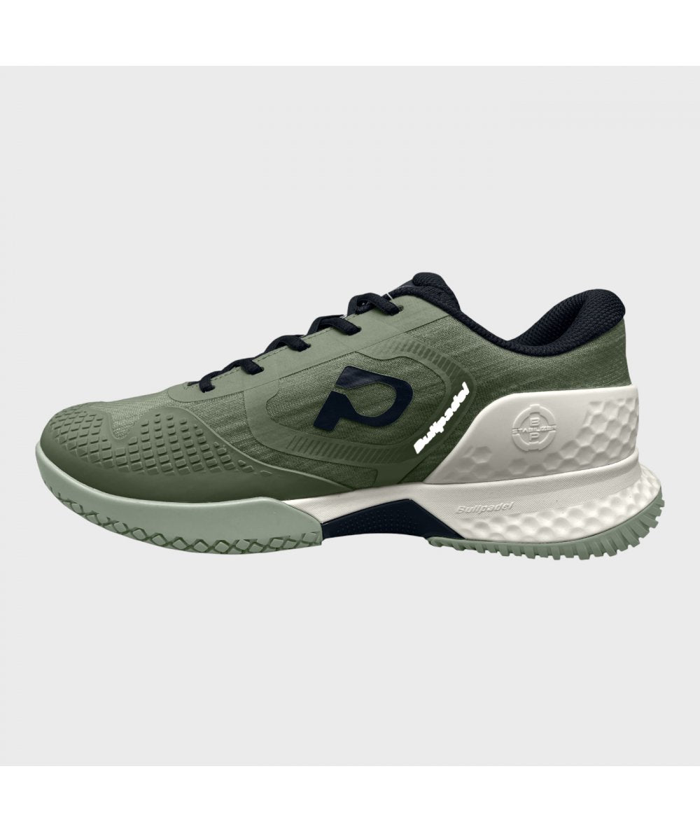 BULLPADEL ZAPATILLAS PREMIER MAJOR 26V KAKI